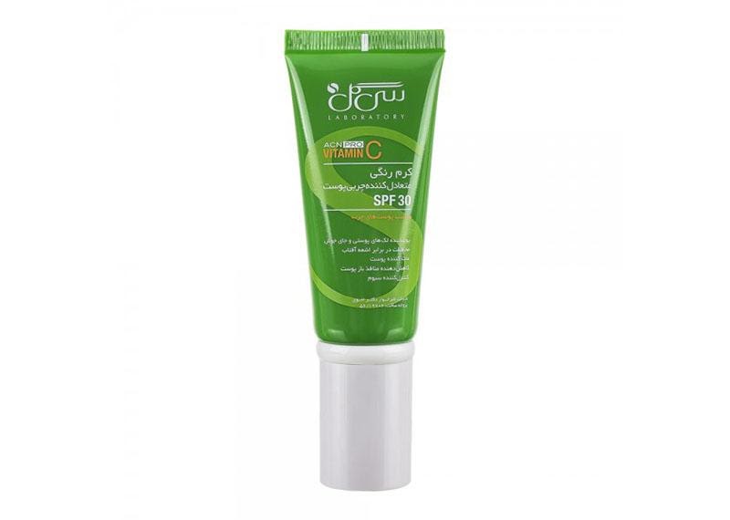 کرم رنگی SPF30 سی سی کرم سی گل