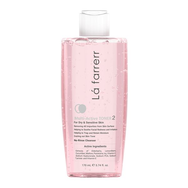 تونر مولتی‌اکتیو لافارر مخصوص پوست‌های خشک و حساس