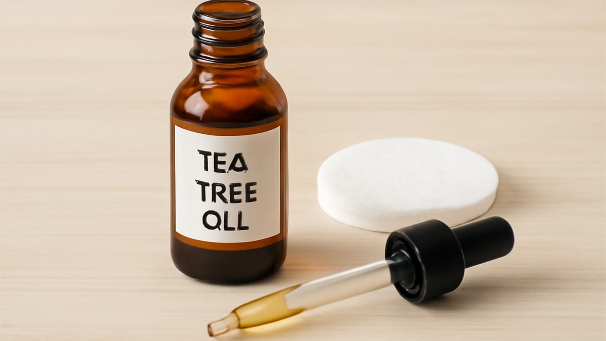 روغن درخت چای درمان خانگی جوش صورت