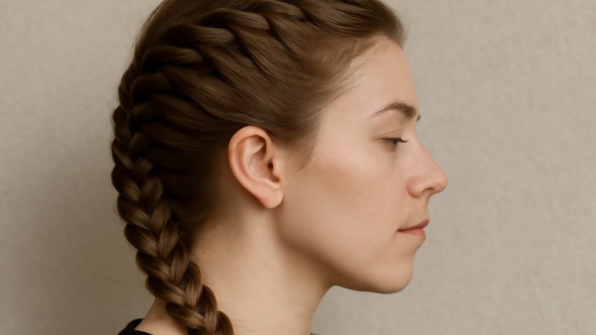 شینیون باز با بافت‌های رمانتیک