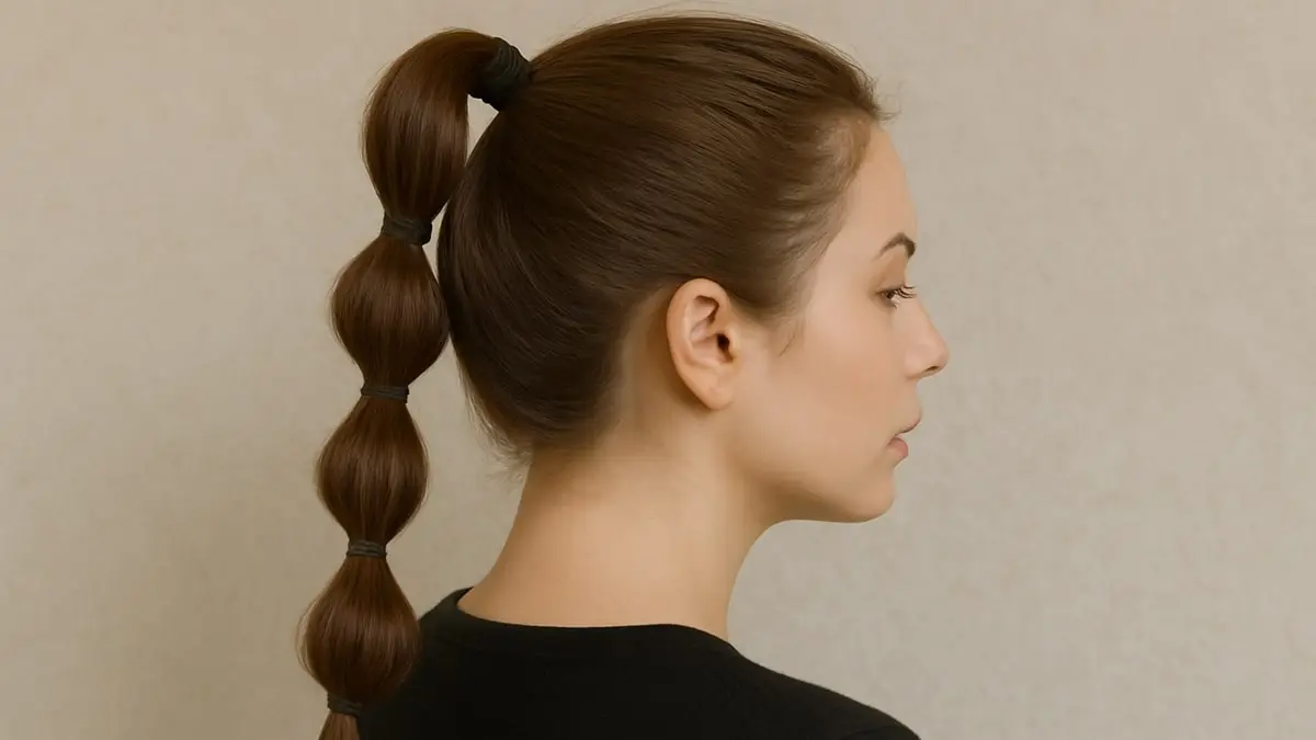 دم اسبی حبابی نیمه باز