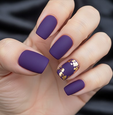 طرح مات با نگین و فویل