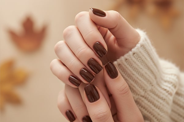 لاک ساده اسپرسو