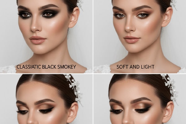 آرایش اسموکی عروس