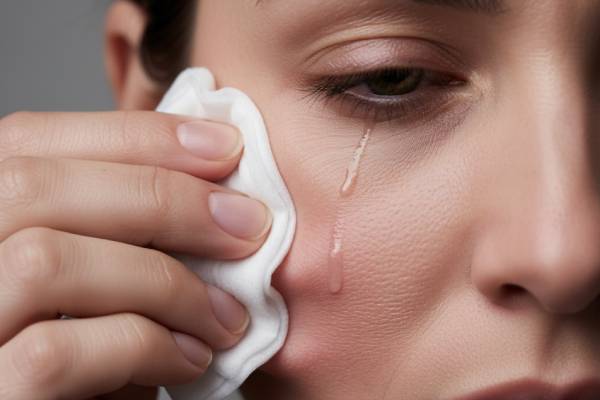 اشتباه مالش خشن و کشیدن پوست