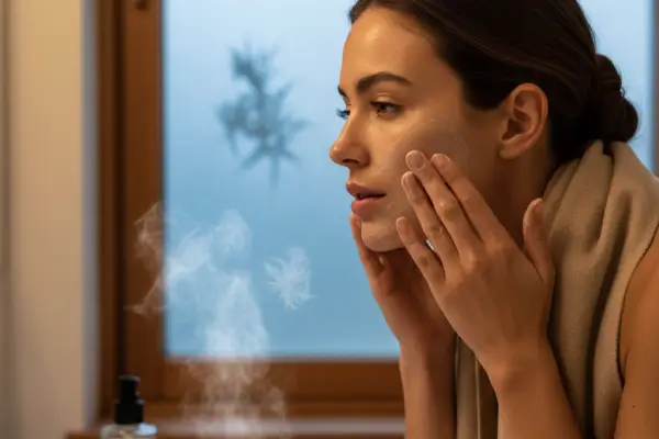 روتین شستشوی صورت در زمستان