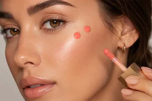 روش استفاده از رژگونه مایع